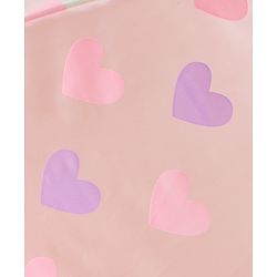 Pine Kids Free Size Umbrella with Heart Print - Pink