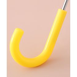 Pine Kids Free Size Umbrella with Flower Print - Yellow