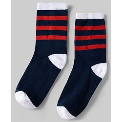 Pine Kids Cotton Knit Ankle Length Socks With Stripes & Star Design Pack Of 5 ( Colour May Vary )