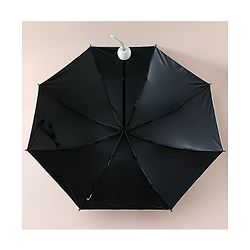 Pine Kids Free Size Umbrella with Bow Print - Sky Blue