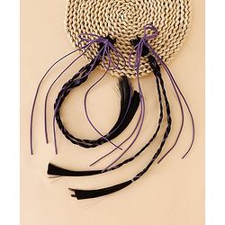 Pine Kids Free Size Hair Extensions - Purple