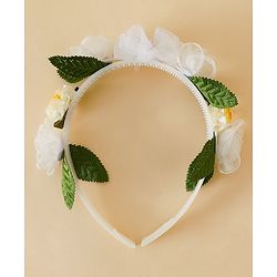 Pine Kids Free Size Hair Bands - White