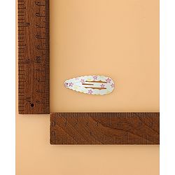 Pine Kids Fashion Snap Hair Clips - Pink & White