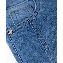 Pine Kids Woven Full Length Denim Jeans - Navy Blue
