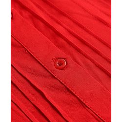 Pine Kids Woven Top with Half Sleeves in Red for 4-5 Years