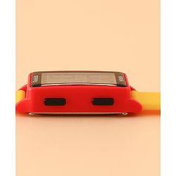 Pine Kids Rectangle Digital Watch - Yellow