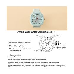Pine Kids Free Size Analog Watch - Light Blue