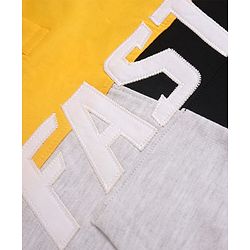 Pine Kids 100% Cotton Knit Full Sleeves Sweatshirt with Fast Print in Yellow