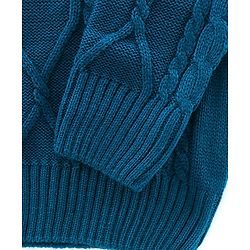 Pine Kids Full Sleeves Pullover Sweater - Navy Blue