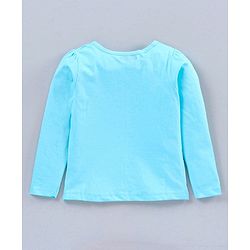 Pine Kids Full Sleeves Biowash Tees Pack of 2 - Blue Peach
