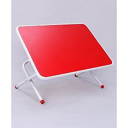 Pine Kids Genius Height Adjustable Study Table - Red