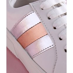 Pine Kids Casual Shoes - White Silver