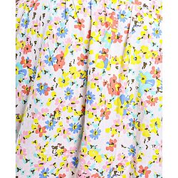 Pine Kids Sleeveless Premium Cotton Frock - Multicolor