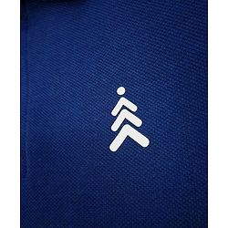 Pine Kids Half Sleeves T-shirt Solid - Blue
