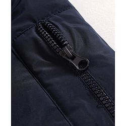 Pine Kids Full Sleeves Padded Jacket - Navy Blue