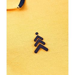 Pine Kids Half Sleeves Bio Washed T-Shirt Pack of 2 - Blue Yellow