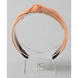 Pine Kids Free Size with Knot Hairband - Peach