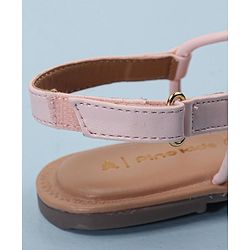 Pine Kids Sandals With Velcro Closure - Pink