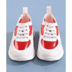 Pine Kids Slip On Casual Shoes - Red