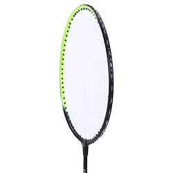 Pine Kids Badminton Set - Green & Black | Includes 2 Lightweight Rackets & 3 Shuttlecocks | Strong Frame, Easy Grip Handle | Perfect Outdoor/Indoor Sports Game for Kids.