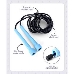 Pine Kids Premium Sleek Skipping Rope - Blue