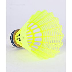 Pine Kids Premium Nylon Shuttle Pack of 6 - Yellow