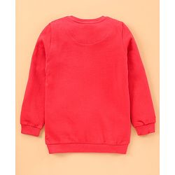 Pine Kids Full Sleeves Top & Bottomwear - Red