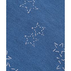 Pine Kids Full Sleeves Bio Wash Frock Printed - Blue