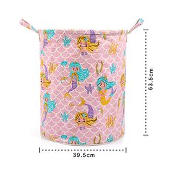 Pine Kids Laundry Bag Mermaid Print - Pink