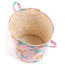 Pine Kids Laundry Bag Mermaid Print - Pink