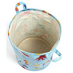 Pine Kids Laundry Bag Sea Print - Blue