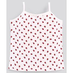 Pine Kids Anti-Microbial & Biowashed Sleeveless Slips Multi Print & Bow Pack Of 3 - Blue White