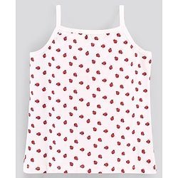 Pine Kids Anti-Microbial & Biowashed Sleeveless Slips Multi Print & Bow Pack Of 3 - Blue White
