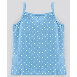 Pine Kids Anti-Microbial & Biowashed Sleeveless Slips Multi Print & Bow Pack Of 3 - Blue White