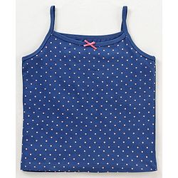 Pine Kids Sleeveless Anti Microbial Slips Pack of 3 (Color May Vary)