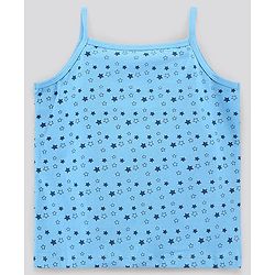 Pine Kids Anti-Microbial & Biowashed Sleeveless Slips Multi Print & Bow Pack Of 3 - Blue White