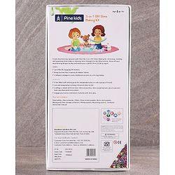 Pine Kids 3-in-1 DIY Slime Making Kit - Multicolor | Enhances Creativity, Hands-On Learning | Bring Out the Kids Creativity & Hidden Talents | Perfect Gift for Birthdays & Parties | BIS Certified
