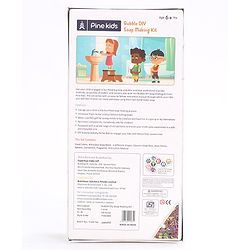 Pine Kids Bubble DIY Soap Making Kit - Multicolor