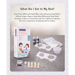 Pine Kids Bubble DIY Soap Making Kit - Multicolor