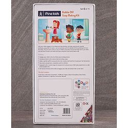 Pine Kids Bubble DIY Soap Making Kit - Multicolor