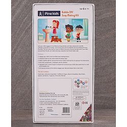 Pine Kids Bubble DIY Soap Making Kit - Multicolor