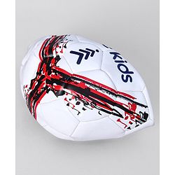 Pine Kids Professional Size - 5 Football - White | High-Quality Stitched Soccer Ball for Boys & Girls | Ideal for Training, Match Play & Practice | Official Size | Long-Lasting Performance