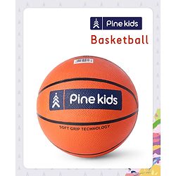 Pine Kids Size 7 Basketball - Orange