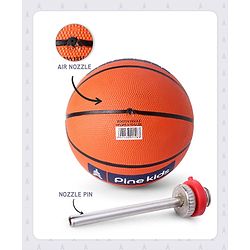 Pine Kids Size 7 Basketball - Orange