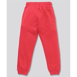 Pine Kids Full Lenght Biowashed Lounge Pant - Red