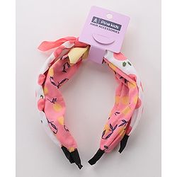 Pine Kids Hair Bands Pack of 2 - Light Pink White
