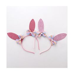 Pine Kids Hair Bands Pack of 2 - Light & Dark Pink