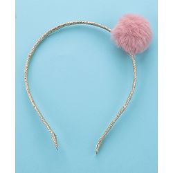 Pine Kids Glitter Hair Bands with Bow Pack of 3 - Multicolor