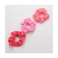 Pine Kids Scrunchies Pack of 3 - Light & Dark Pink
