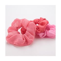 Pine Kids Scrunchies Pack of 3 - Light & Dark Pink